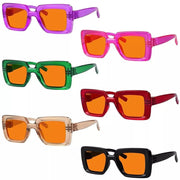 eyekeeper.com 6 Pack 100% Blue Light Blocking Orange Glasses Metalless Screwless NR2101-B98 Eyeglasses