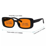 eyekeeper.com 6 Pack 100% Blue Light Blocking Orange Glasses Metalless Screwless R2502-B98 Eyeglasses