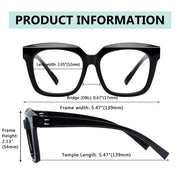 eyekeeper.com 6 Pack 30% Blue Light Blocking Metalless Screwless Glasses R2144-B15 Eyeglasses