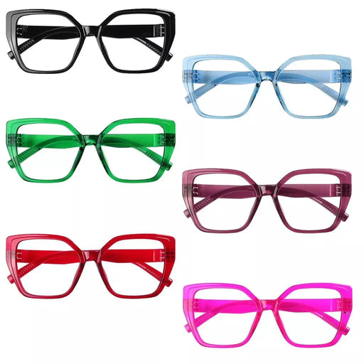 eyekeeper.com 6 Pack 30% Blue Light Blocking Metalless Screwless Glasses R2314-B15 Eyeglasses