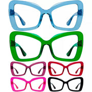 eyekeeper.com 6 Pack 30% Blue Light Blocking Metalless Screwless Glasses R2315-B15 Eyeglasses