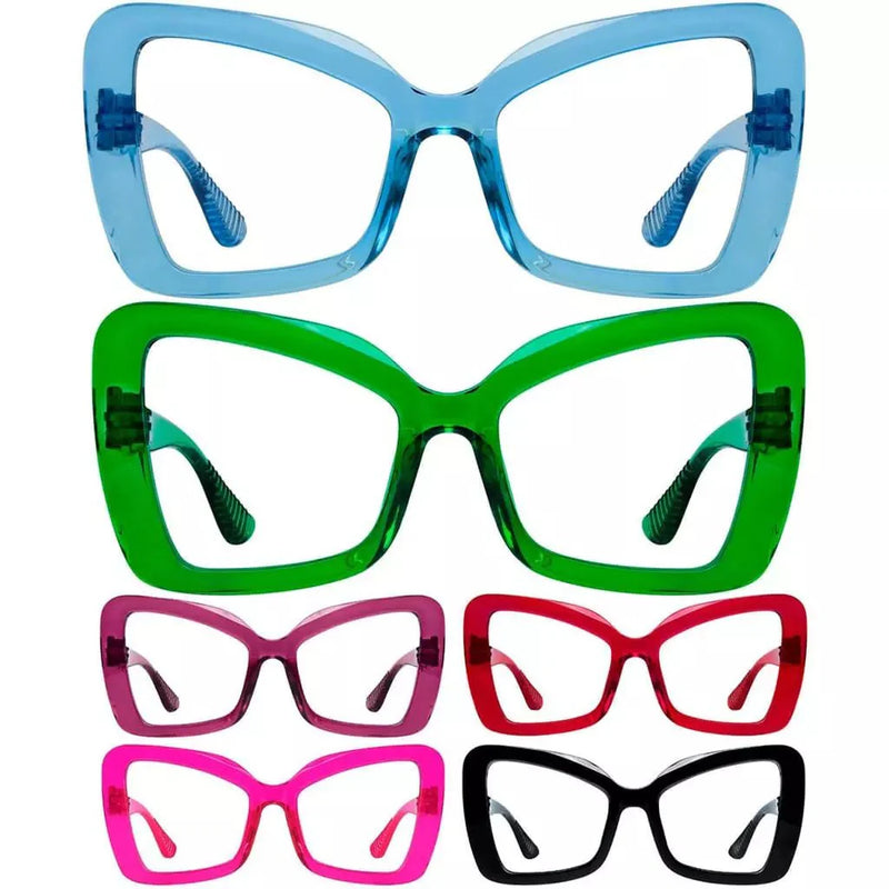 eyekeeper.com 6 Pack 30% Blue Light Blocking Metalless Screwless Glasses R2315-B15 Eyeglasses