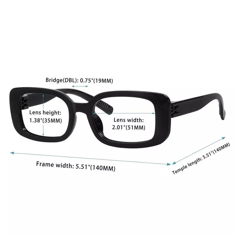 eyekeeper.com 6 Pack 30% Blue Light Blocking Metalless Screwless Glasses R2502-B15 Eyeglasses