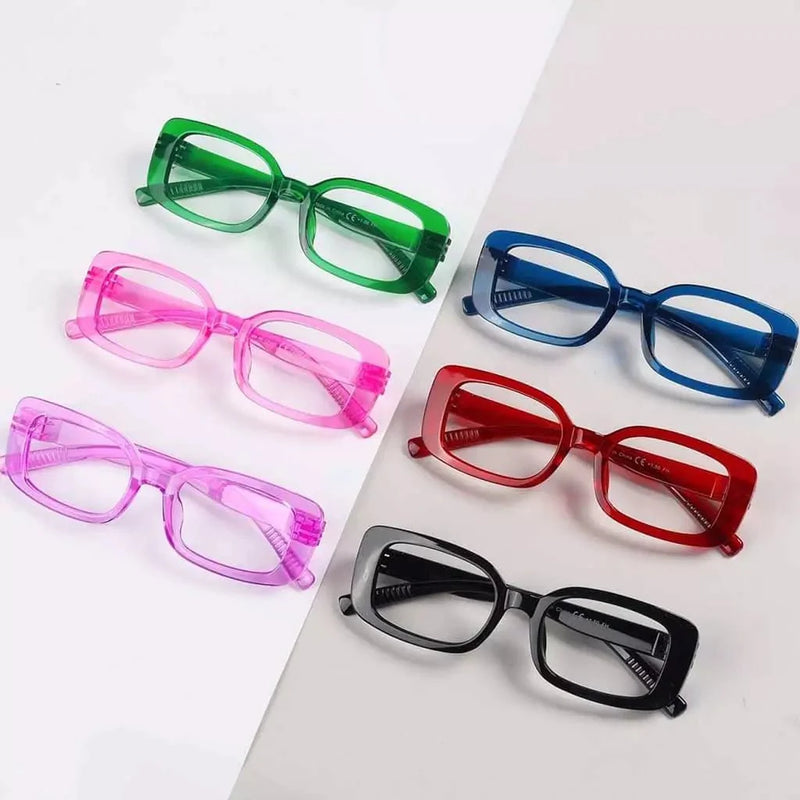 eyekeeper.com 6 Pack 30% Blue Light Blocking Metalless Screwless Glasses R2502-B15 Eyeglasses