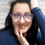 eyekeeper.com 6 Pack 30% Blue Light Blocking Square Metalless Screwless Glasses NR144-B15 Eyeglasses