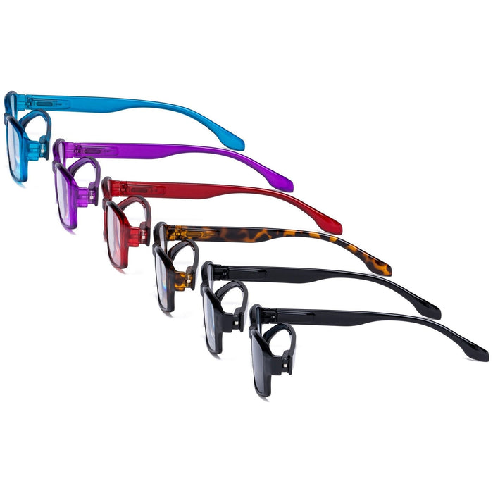 Eyekeeper - 6 Pack Reading Glasses Include Sunshine Readers R9102