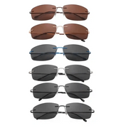 eyekeeper.com 6 Pack Frameless Bifocal Sunglasses Reading Glasses SGWK4 Sunglasses