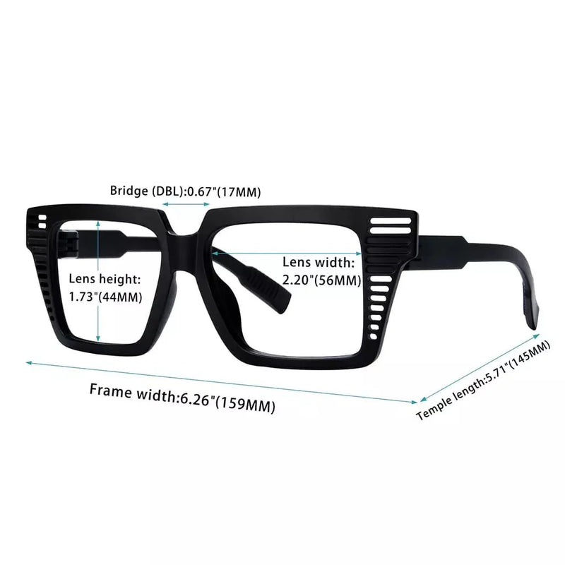 eyekeeper.com 6 Pack Huge Metalless Screwless Reading Glasses R2503 Eyeglasses