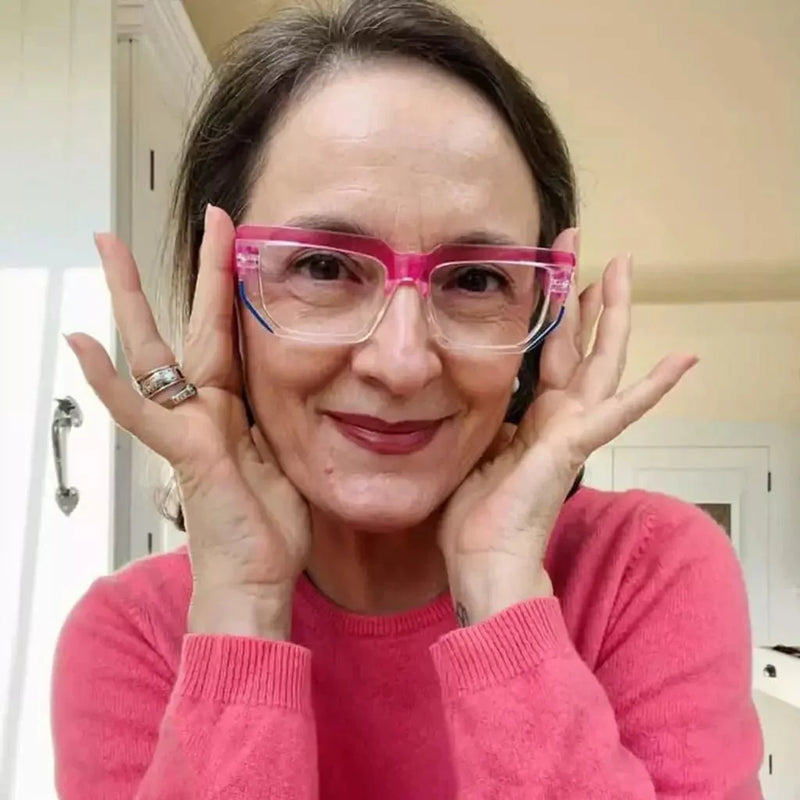 eyekeeper.com 6 Pack Metalless Design Screwless Spring Hinges Reading Glasses R2204 Eyeglasses