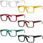 eyekeeper.com 6 Pack Oversized Metalless Screwless Reading Glasses R2508 Eyeglasses