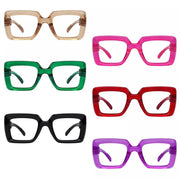 eyekeeper.com 6 Pack Metalless Screwless Thick Spring Hinge Reading Glasses NR2101 Eyeglasses