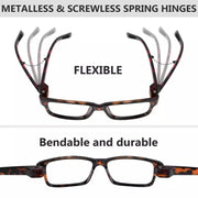 eyekeeper.com 6 Pack Metalless Thick Spring Hinge Reading Glasses NR032 Eyeglasses