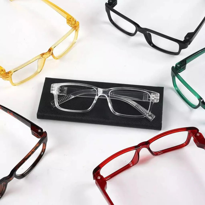 eyekeeper.com 6 Pack Metalless Thick Spring Hinge Reading Glasses NR032 Eyeglasses