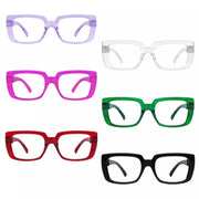 eyekeeper.com 6 Pack Metalless Thicker Spring Hinge Reading Glasses NR9107 Eyeglasses