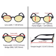 eyekeeper.com 6 Pack Oval Blue Light Blocking Readers TM070 Eyeglasses