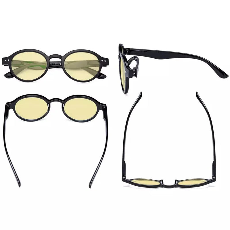 eyekeeper.com 6 Pack Oval Blue Light Blocking Readers TM070 Eyeglasses