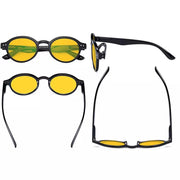 eyekeeper.com 6 Pack Oval Blue Light Blocking Reading Glasses HP070 Eyeglasses