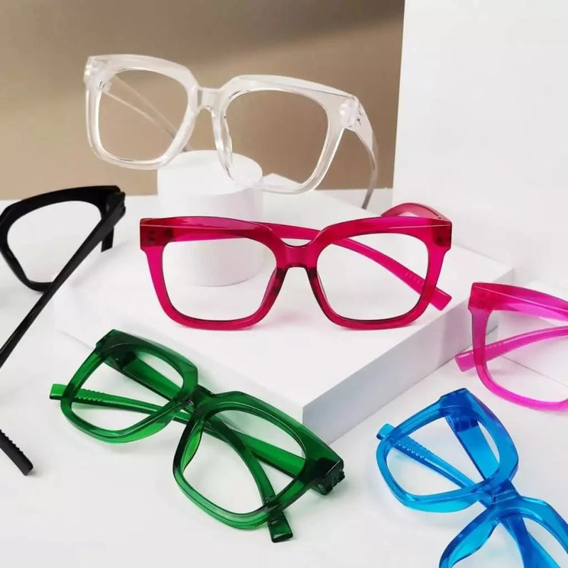 eyekeeper.com 6 Pack Oversized Metalless Screwless Reading Glasses R2144 Eyeglasses