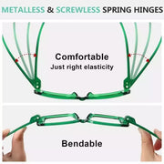 eyekeeper.com 6 Pack Oversized Screwless Metalless Reading Glasses R2311 Eyeglasses