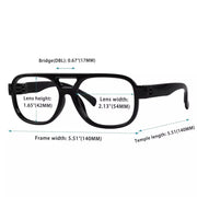 eyekeeper.com 6 Pack Pilot Metalless Screwless Reading Glasses R2515 Eyeglasses