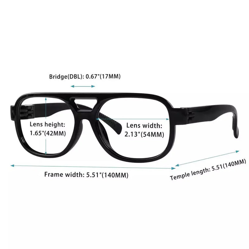 eyekeeper.com 6 Pack Pilot Metalless Screwless Reading Glasses R2515 Eyeglasses