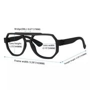 eyekeeper.com 6 Pack Pilot Screwless Metalless Reading Glasses R2309 Eyeglasses