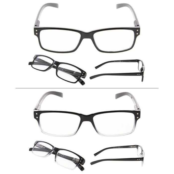 Eyekeeper - 6 Pack Comfort Reading Glasses 3-R032