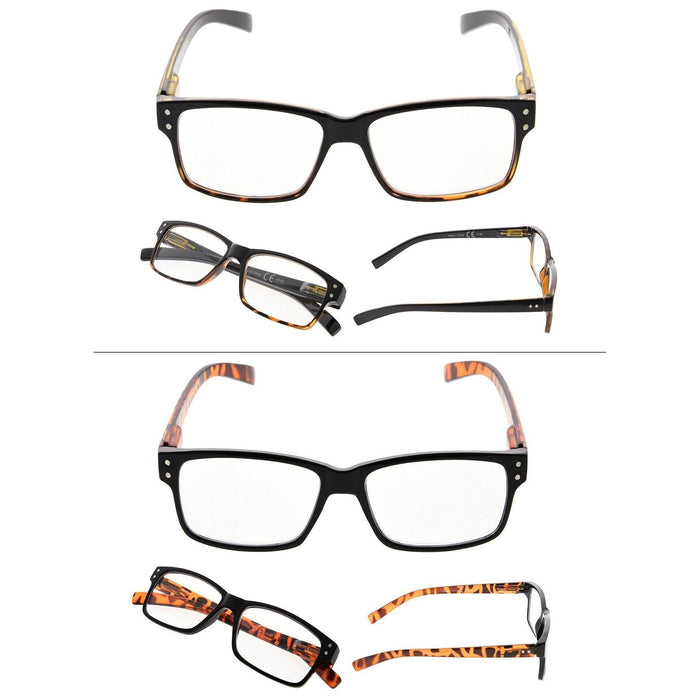 Eyekeeper - 6 Pack Comfort Reading Glasses 3-R032