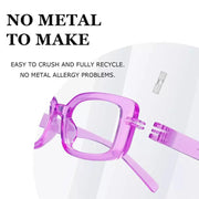 eyekeeper.com 6 Pack Rectangle Screwless Metalless Reading Glasses R2502 Eyeglasses