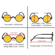 eyekeeper.com 6 Pack Round Blue Light Blocking Reading Glasses HP077BX Eyeglasses