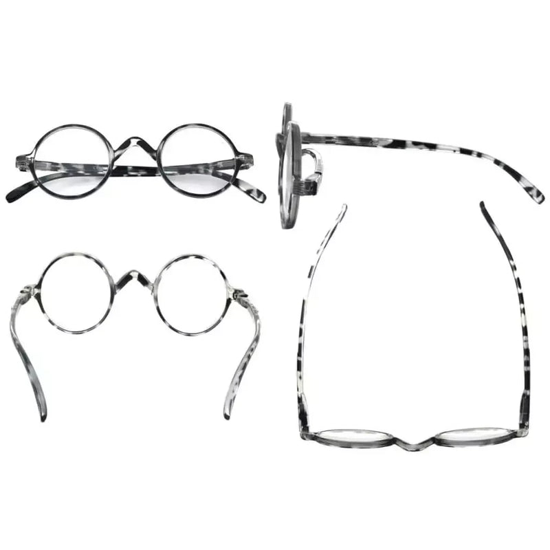 eyekeeper.com 6 Pack Round Professor Reading Glasses R077B Eyeglasses
