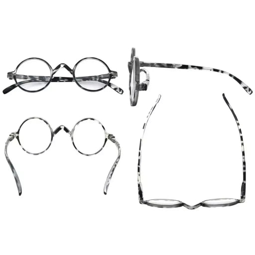 eyekeeper.com 6 Pack Round Professor Reading Glasses R077B Eyeglasses