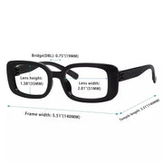 eyekeeper.com 6 Pack Screwless Metalless Spring Hinge Reading Glasses NR2502 Eyeglasses