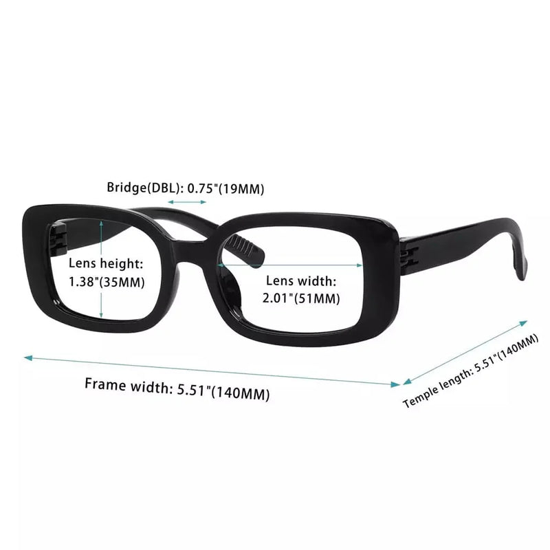eyekeeper.com 6 Pack Screwless Metalless Spring Hinge Reading Glasses NR2502 Eyeglasses