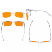 eyekeeper.com 6 Pack Vintage Blue Light Blocking Reading Glasses DSR075 Eyeglasses