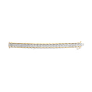 Bids.com 10K Yellow Gold 5.00 Cttw Round-Cut Diamond Link 7" Bracelet (J-K Color, I1-I2 Clarity) Bracelets