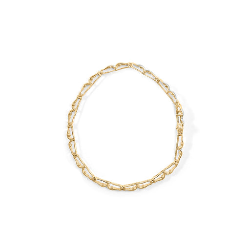 Bids.com 10k Yellow Gold 1.00 Cttw Baguette-Cut Channel Diamond Link Bracelet Bracelets
