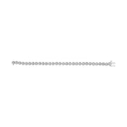 Bids.com 14K White Gold 2.00 Cttw Diamond Halo Link Tennis Bracelet (H-I Color, I1-I2 Clarity) - 7" Inches Bracelets