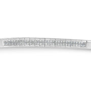Bids.com 14K White Gold Princess Cut Diamond Bracelet (1.00 cttw, H-I Color, SI1-SI2 Clarity) Bracelets