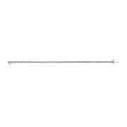 Bids.com .925 Sterling Silver 3.0 Cttw Lab Grown Diamond Illusion-Set Miracle Plate Tennis Bracelet (G-H Color, VS1-VS2 Clarity) - Size 7.25" Bracelets