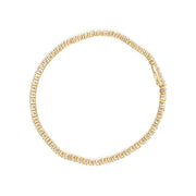 Bids.com 14K Yellow Gold 6.0 Cttw Classic 4 Prong Set Round Brilliant Cut Diamond Tennis Bracelet (K-L Color, VS2-SI1 Clarity) - 7.25" Bracelets