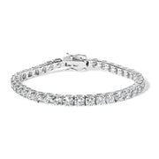 Bids.com 14K White Gold 2.00 Cttw Prong Set Lab Grown Round Diamond Classic Tennis Bracelet (F-G Color, VS2-SI1 Clarity) - 7.25" Bracelets
