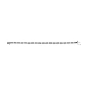 Bids.com .925 Sterling Silver 3.0 Cttw Black and White Diamond Tennis Bracelet (I-J Color, I2-I3 Clarity) - 7.25" Inches Bracelets