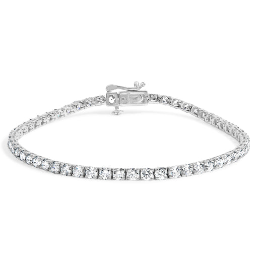 Bids.com 14K White Gold 5.0 Cttw Lab Grown Diamond Tennis Bracelet (F-G Color, VS1-VS2 Clarity) - 7.25" Inches Bracelets