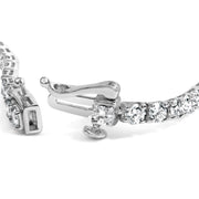 Bids.com 14K White Gold 5.0 Cttw Lab Grown Diamond Tennis Bracelet (F-G Color, VS1-VS2 Clarity) - 7.25" Inches Bracelets