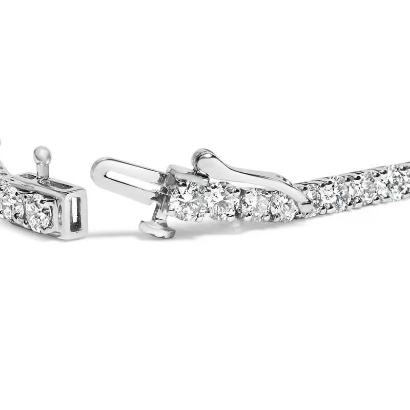 Bids.com 14K White Gold 6.00 Cttw Lab Grown Diamond Classic Tennis Bracelet  - 7.25" Bracelets