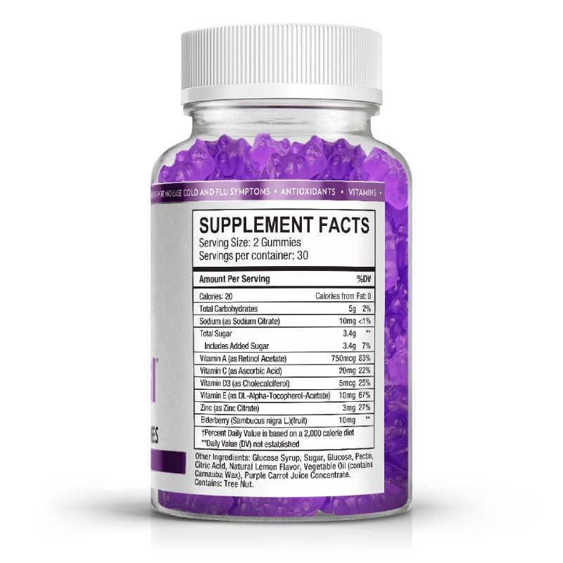 Energi Nutrition Elderberry Gummies Supplement