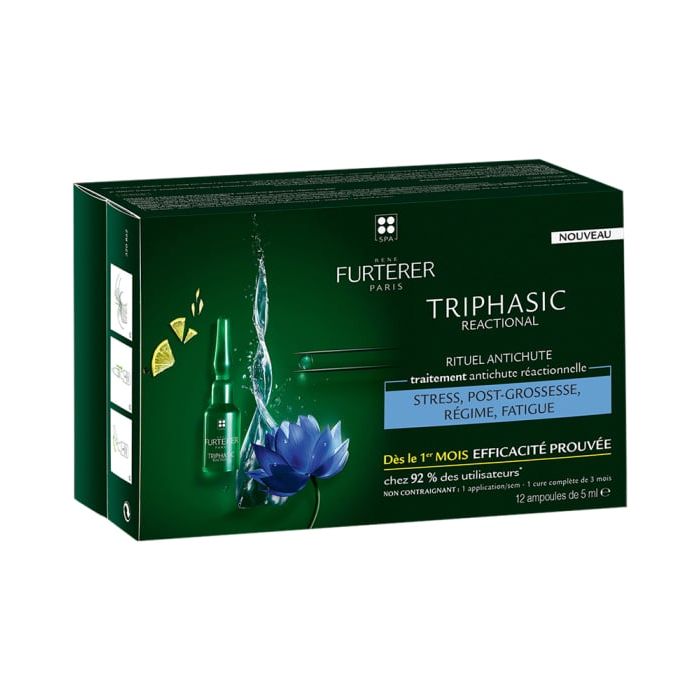 Rene Furterer Triphasic Reactional 5 ml x 12 pcs - 1.92 Oz