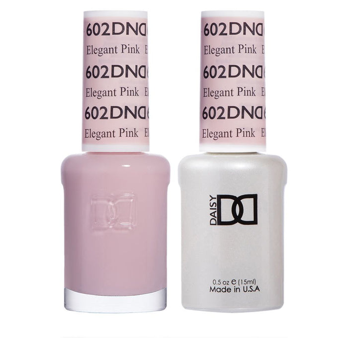 DND - Elegant Pink #602 - DND Gel Duo 0.5oz.