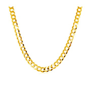 Bids.com 3.2mm 10k Yellow Gold Curb Chain Necklaces